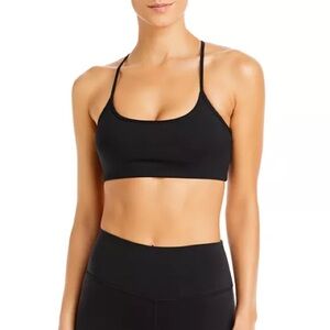 All access bandier black sports bra size large